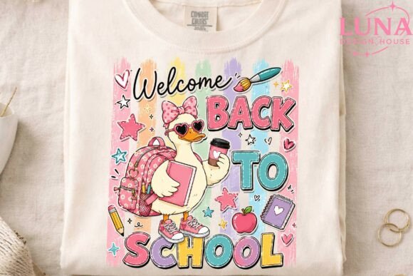 Download Welcome Back to School Duck PNG Clipart - Duck Collection