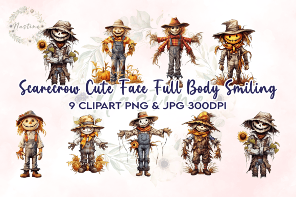 Download Scarecrow Watercolor Clipart - Scarecrow watercolor clipart Collection