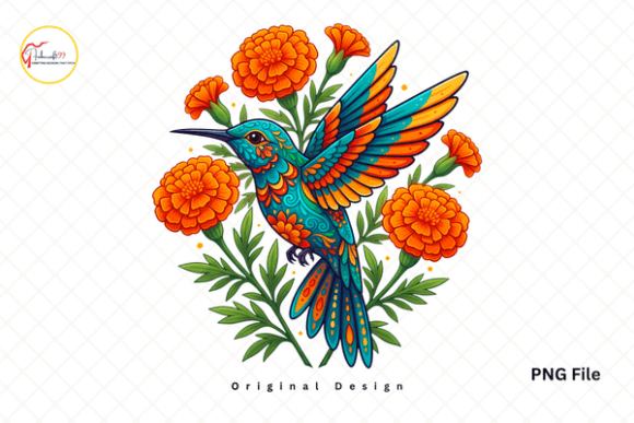 Download Floral Bird Ar Colorful Hummingbird PNG - Hummingbird png Collection