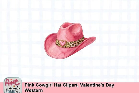 Download Pink Cowgirl Hat Clipart, Valentine's Day Western - Cowgirl hat clipart Collection