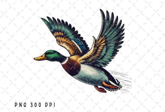 Download Flying Mallard Duck Hunting Hunter PNG - Duck Collection